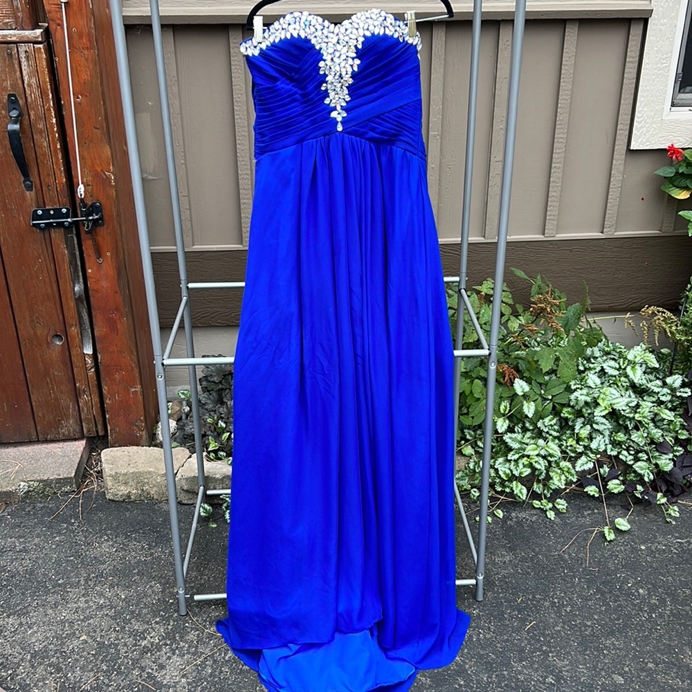 Royal Blue Long Prom Dress